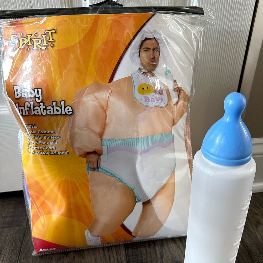 Adult Inflatable Baby Costume